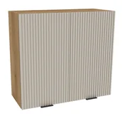 Szafki kuchenne - Szafka Wisząca Presto 80X72 Cm Płyta Laminowana Dąb Evoke/Lamela Kaszmir - miniaturka - grafika 1