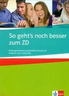 Książki do nauki języka niemieckiego - So geht's noch besser zum ZD B1 + 2CD - miniaturka - grafika 1