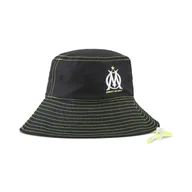 Czapki męskie - Kapelusz typu bucket Olympique Marsylia FASTER PUMA Black White - miniaturka - grafika 1