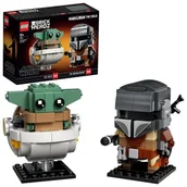Klocki - LEGO BrickHeadz Star Wars The Mandalorian & the Child 75317 - miniaturka - grafika 1