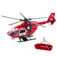 Samoloty i helikoptery - DLA DZIECI HELIKOPTER STRAŻ HAK NOSZE ŚWIATŁA DŹWIĘKI - miniaturka - grafika 1