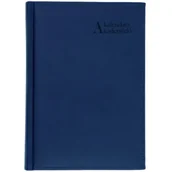 Kalendarze - Kalendarz akad. 2025/2026 A5 tyg. Vivella granat - miniaturka - grafika 1