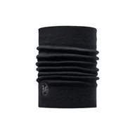 Czapki i chusty sportowe damskie - BUFF Chusta wielofunkcyjna HEAVYWEIGHT MERINO WOOL Solid Black - miniaturka - grafika 1