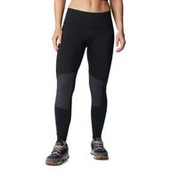 Legginsy - Damskie Legginsy COLUMBIA BACK BEAUTY WARM HYBRID LEGGING 2051851010 – Czarny - miniaturka - grafika 1