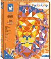 Zabawki kreatywne - Janod Zestaw kreatywny Piasek Zwierzęta z sawanny Misterix 7+ Janod - miniaturka - grafika 1