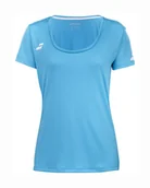 Koszulki sportowe damskie - Koszulka damska Babolat  Play Cap Sleeve Top Women Cyan Blue S - miniaturka - grafika 1