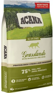 Acana Grasslands 4,5 kg - Sucha karma dla kotów - miniaturka - grafika 3