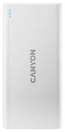 Powerbanki - Canyon Powerbank PB-106 10000 mAh biały - miniaturka - grafika 1