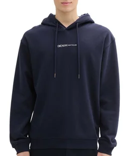 Bluza Męska z Kapturem Tom Tailor 1033580 Granat M - Bluzy męskie - miniaturka - grafika 1