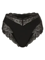 Majtki damskie - Triumph Majtki maxi - Lift Smart Kobiety czarny jednolity, M - miniaturka - grafika 1