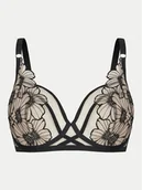 Biustonosze - Chantelle Biustonosz z fiszbiną Lush C22OM0 Czarny - miniaturka - grafika 1