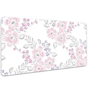Podkładki na biurko - Mata ochronna z nadrukiem Kwiatowy wzór 100x50 cm, Dywanomat - miniaturka - grafika 1