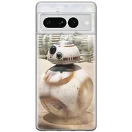 Etui i futerały do telefonów - ERT GROUP etui na telefon Google PIXEL 7 PRO, case oryginalny i oficjalnie licencjonowany przez Star Wars, wzór BB 8 001, optymalnie dopasowane, plecki z TPU - miniaturka - grafika 1