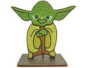 Zabawki kreatywne - Mozaika diamentowa 2D Yoda - EPEE - miniaturka - grafika 1