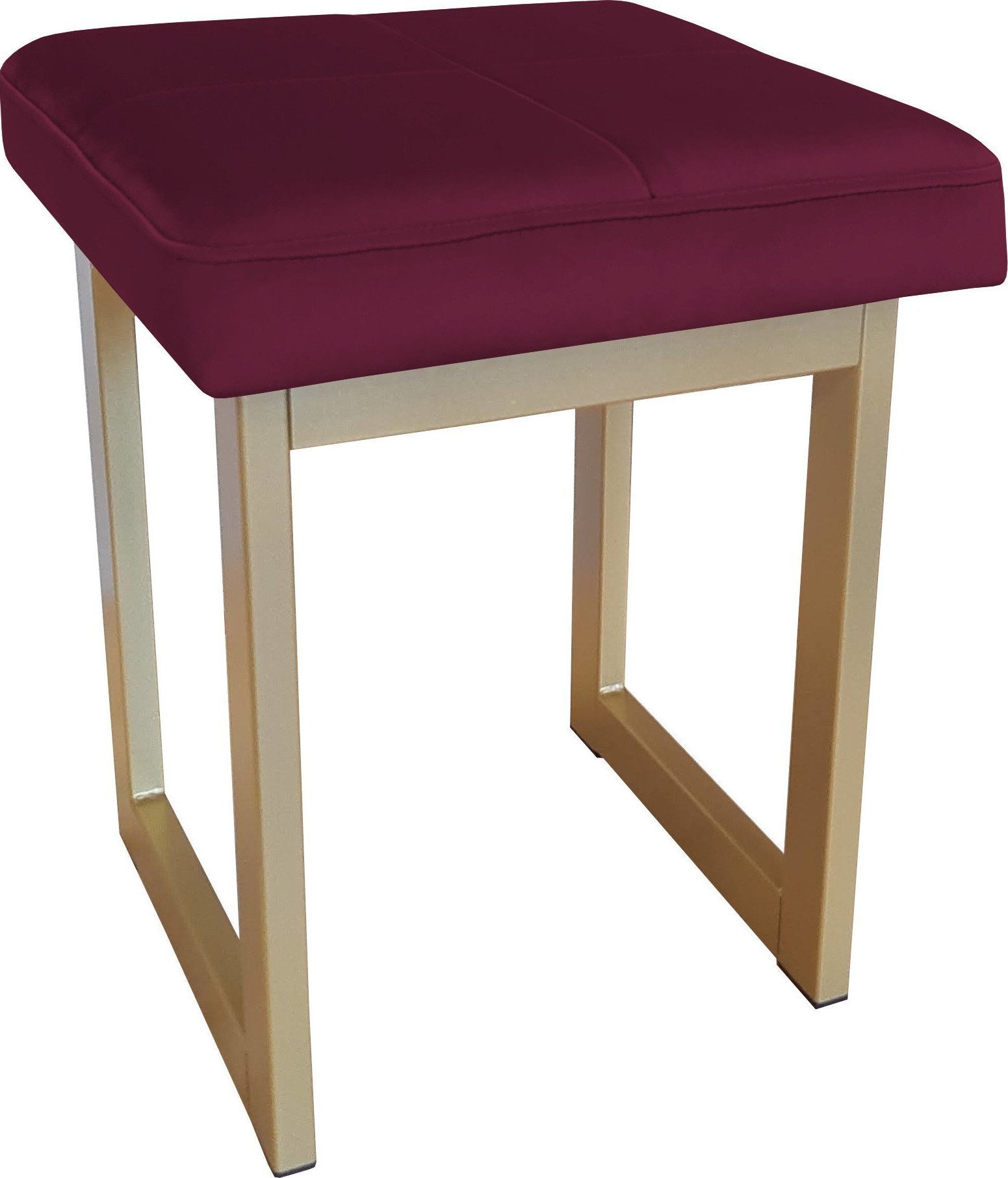 Atos TABORET SOLID 45cm STOŁEK LOFT podstawa złota MG02
