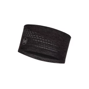 BUFF Opaska na głowę DRYFLX HEADBAND Solid Black - Apaszki i szaliki męskie - miniaturka - grafika 1