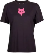 Koszulki i topy damskie - t-shirt damski FOX FOX HEAD TEE Black/Pink - miniaturka - grafika 1