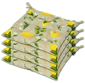 Poduszki na krzesła - Zestaw Poduszek Na Krzesło Fiaba 486 (4 Szt.) - miniaturka - grafika 1