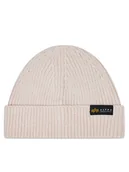 Czapki męskie - Alpha Industries Czapka Dockers Beanie 138905 Biały - miniaturka - grafika 1