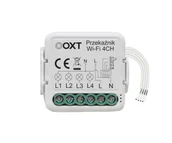 Systemy inteligentnych domów - OXT Przekaźnik moduł mini 4 obwody - miniaturka - grafika 1