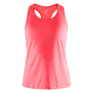 Damska koszulka bez rękawów CRAFT ADV ESSENCE SINGLET W 1908770-410000 – Różowy - Koszulki i topy damskie - miniaturka - grafika 1