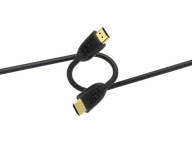 Kable komputerowe i do monitorów - Kabel HDMI ISY IHD-9003 0.75m Czarny - miniaturka - grafika 1
