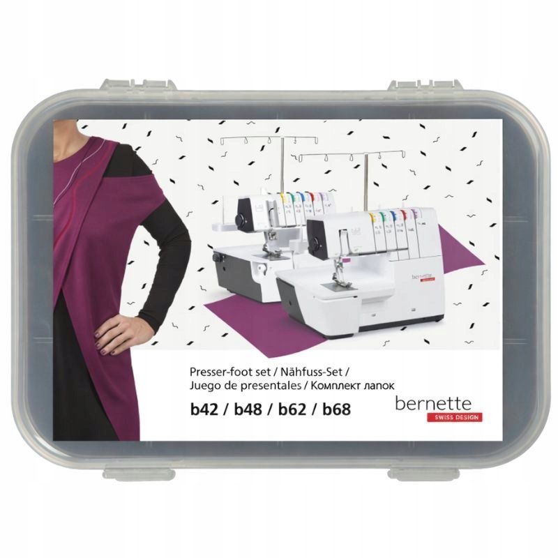 Zestaw 7 stopek do owerloków Bernette (B44/B48/B64/B68)