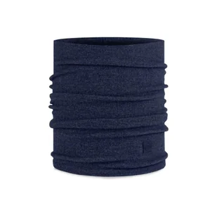 Osłona Szyi Buff Merino Fleece Solid Navy uni - Czapki i chusty sportowe damskie - miniaturka - grafika 1