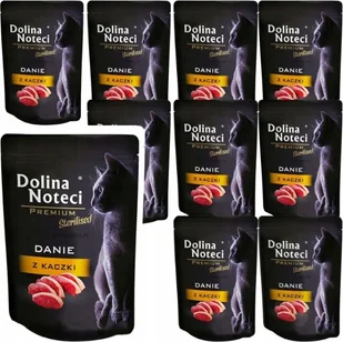 Dolina Noteci Premium Sterilised Kaczka 10x85 g - Mokra karma dla kotów - miniaturka - grafika 1