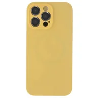 Etui i futerały do telefonów - Etui TECTO SHIELD Soft Touch Mag do Apple iPhone 15 Pro Max Żółty - miniaturka - grafika 1