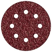 Materiały ścierne - Wolfcraft Krążki ścierne samoprzyczepne korund śr. 115 mm granulacja 60mm (5szt.) 2270000 - miniaturka - grafika 1