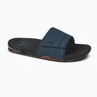 Klapki i japonki męskie - Klapki męskie REEF Fanning Slide orion/black - miniaturka - grafika 1
