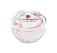 Pudry do twarzy - Bell x Fog in the Garden Velvet Blur Powder blurujący puder do twarzy 01 Cream & Strawberries 7 g - miniaturka - grafika 1