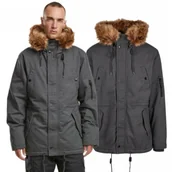 Odzież taktyczna i umundurowanie - Kurtka zimowa BRANDIT Fishtail Parka - Antracyt - miniaturka - grafika 1