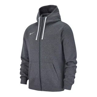 Bluzy sportowe męskie - Nike, Bluza męska, Hoodie FZ FLC TM Club 19 AJ1313 071, szary, rozmiar S - grafika 1