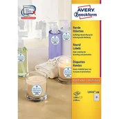 Etykiety do drukarek - Etykiety papierowe 60mm okrągłe ZWECKFORM trwałe białe 100ark 1200 etykiet /L3416-100/ ZW571 - miniaturka - grafika 1