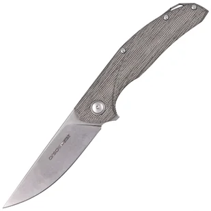 Nóż składany Viper Orso 2 Green Canvas Micarta, Stonewashed Lohmann LO-QPM20-4 by Jens Ansø (V5998CG) - Noże - miniaturka - grafika 1