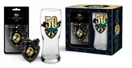 Szklanki - Szklanka do piwa Koblenz 500ml + zapach do samochodu - 50 lat ROYAL EDITION - miniaturka - grafika 1