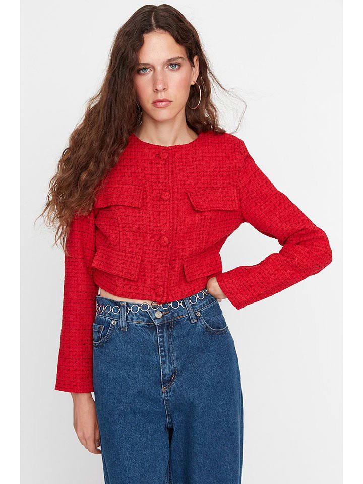 trendyol Blezer w kolorze czerwonym