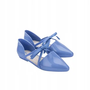 Melissa Baleriny Damskie Niebieskie Pointy Stripe Jason Wu Opaque Blue 35/3 - Baleriny - miniaturka - grafika 1