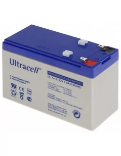 Akumulator 12V/7AH-UL Ultracell - Baterie do zasilaczy awaryjnych UPS - miniaturka - grafika 1