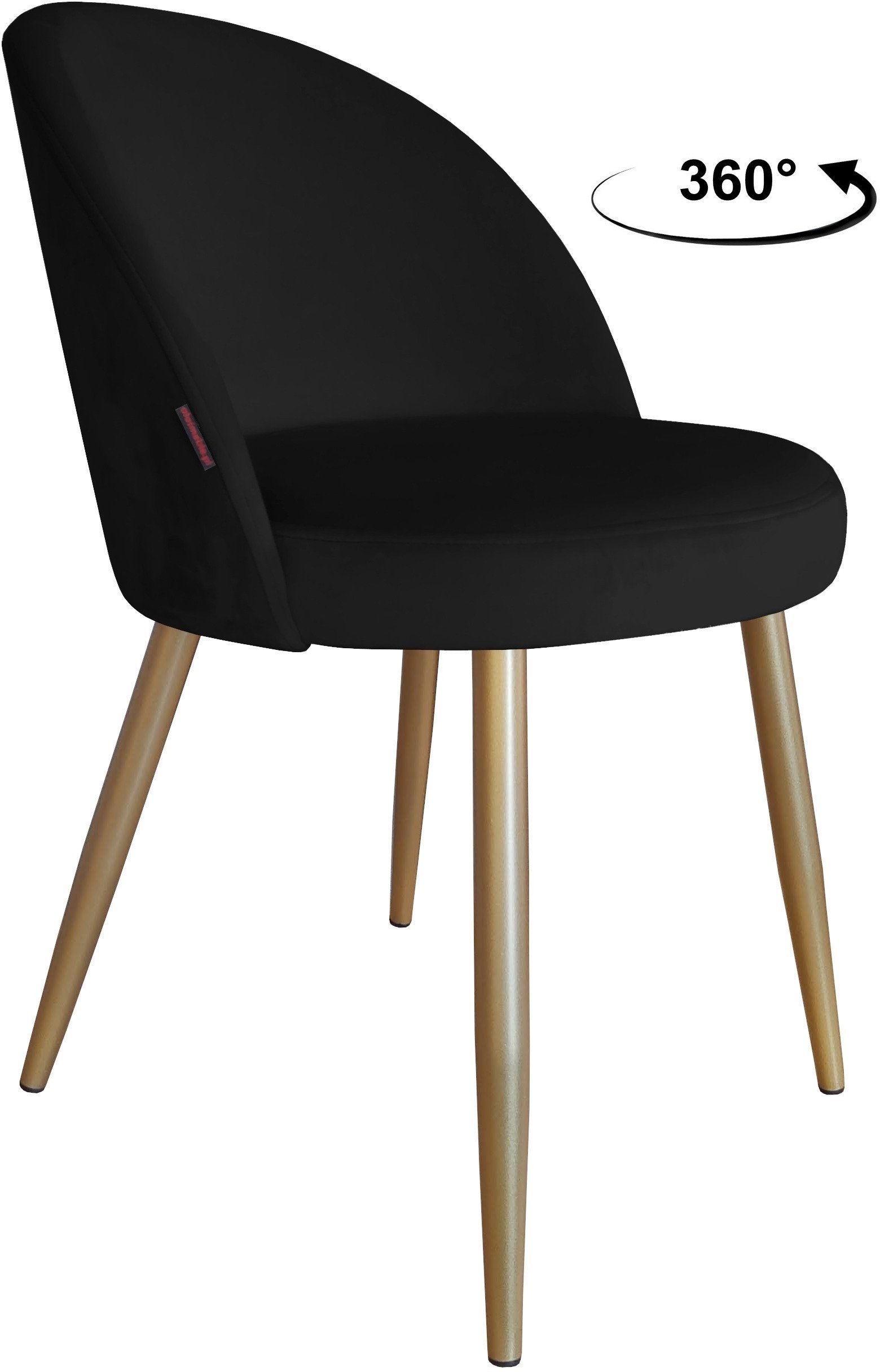 Krzesło obrotowe Trix podstawa złota MG19