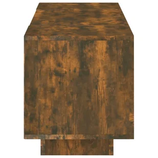 Lumarko Szafka pod TV z oświetleniem LED, przydymiony dąb, 160x35x40 cm - Szafki RTV - miniaturka - grafika 11