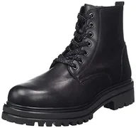 Botki damskie - Tamaris Damskie sztyblety 1-26988-29, czarne, 41 EU - miniaturka - grafika 1