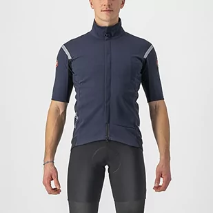 CASTELLI 4522512-424 GABBA RoS 2 Kurtka MĘSKA BELGIAN BLUE/SILVER REFLEX Rozmiar S - Kurtki męskie - miniaturka - grafika 1