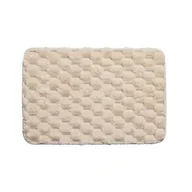 Dywaniki łazienkowe - Dywanik łazienkowy Boston 50 x 80 cm kremowy Malva - miniaturka - grafika 1