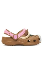 Buty dla dziewczynek - Crocs Klapki Toddler Classic IAM Horse Clog 211371 Brązowy - miniaturka - grafika 1