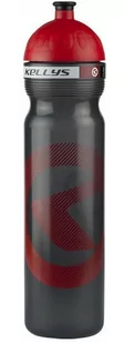 Bidon Kelly''s KALAHARI semi transparent anthracite -red 1 l - Shakery i bidony sportowe - miniaturka - grafika 1