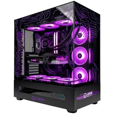 LORGAR Pro PCP401-BK R7-7800X3D 32GB RAM 2TB SSD GeForce RTX5070Ti DLSS 4.5 Wi-Fi LRG-PCP401-BK