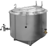 Piece, kotły  i płyty grzejne gastronomiczne - Resto Quality Kocioł warzelny parowy z grzaniem pośrednim opcja mieszadła 500 l maks. zużycie pary 170 kg/h RQK-501NR - miniaturka - grafika 1
